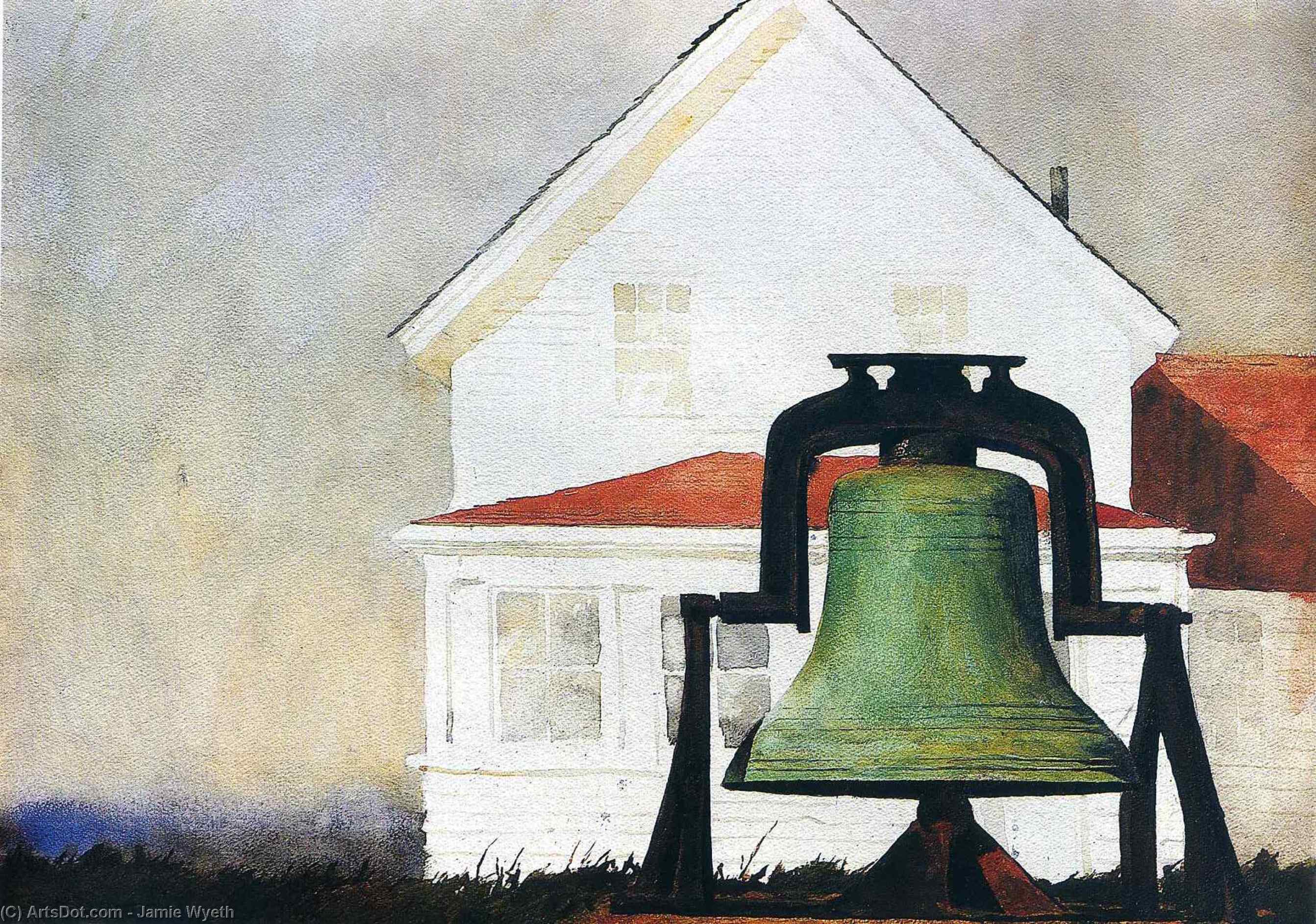 WikiOO.org - Енциклопедія образотворчого мистецтва - Живопис, Картини
 Jamie Wyeth - Monhegan Bell
