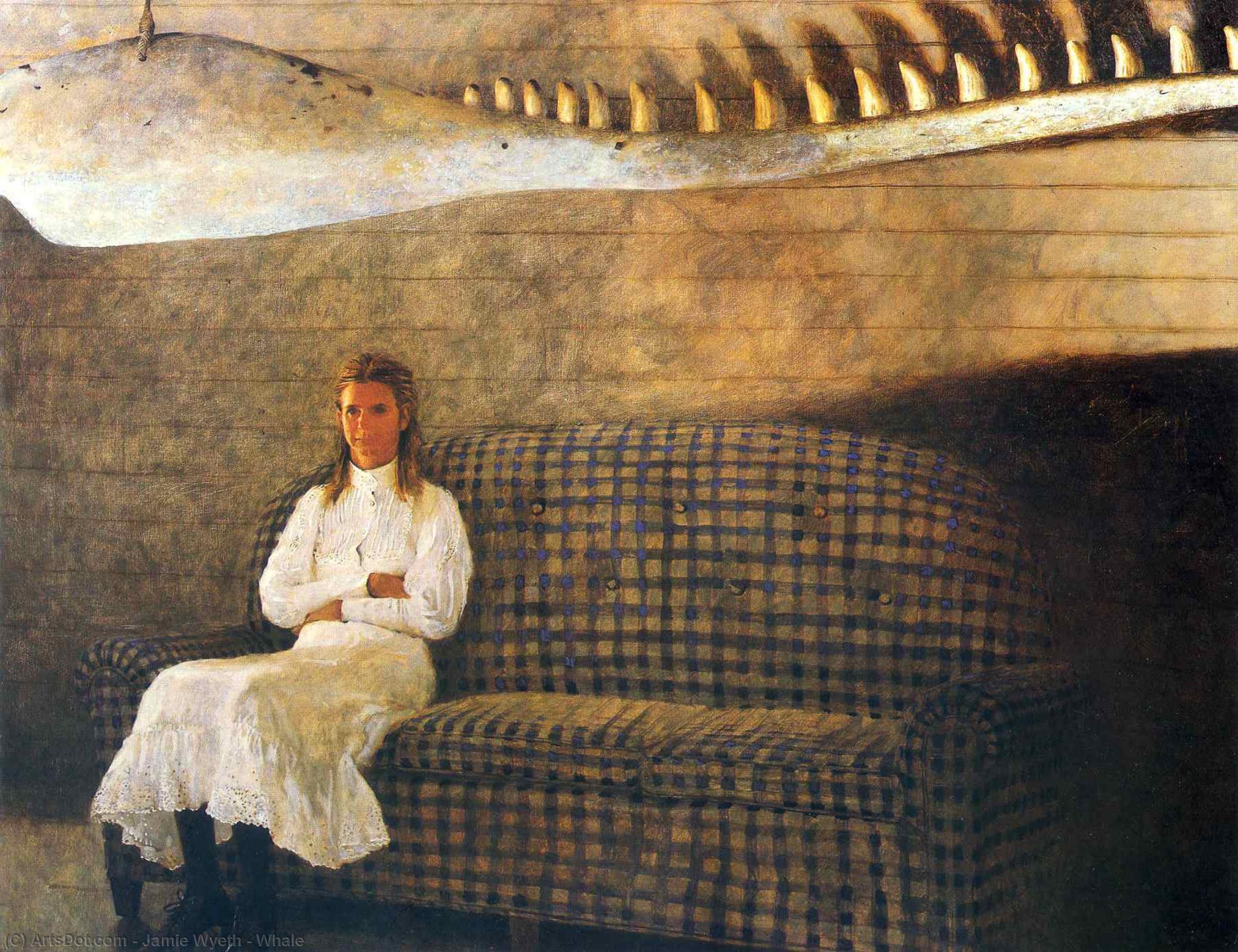 Wikioo.org - The Encyclopedia of Fine Arts - Painting, Artwork by Jamie Wyeth - Whale