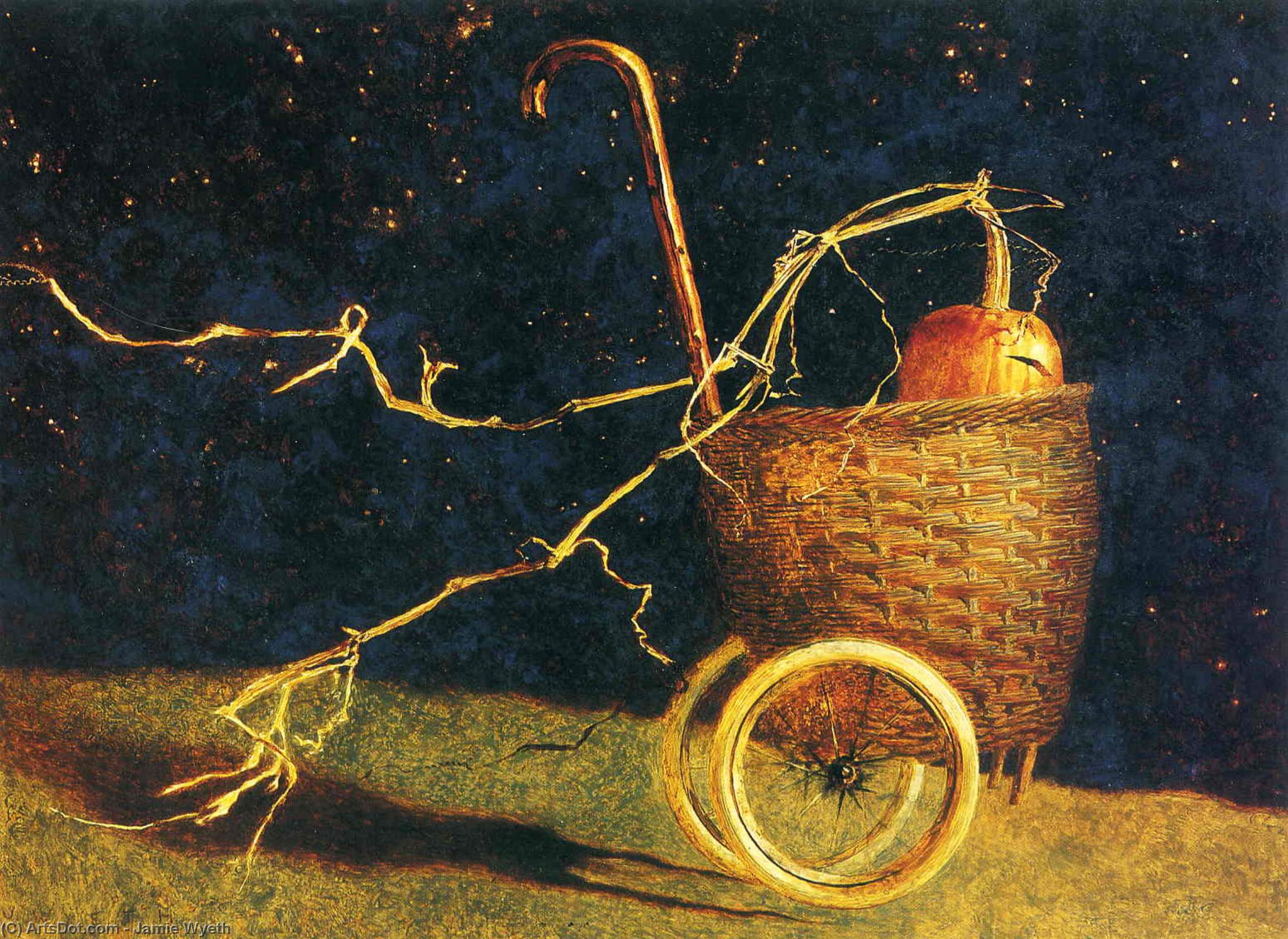 WikiOO.org - Εγκυκλοπαίδεια Καλών Τεχνών - Ζωγραφική, έργα τέχνης Jamie Wyeth - Mischief Night