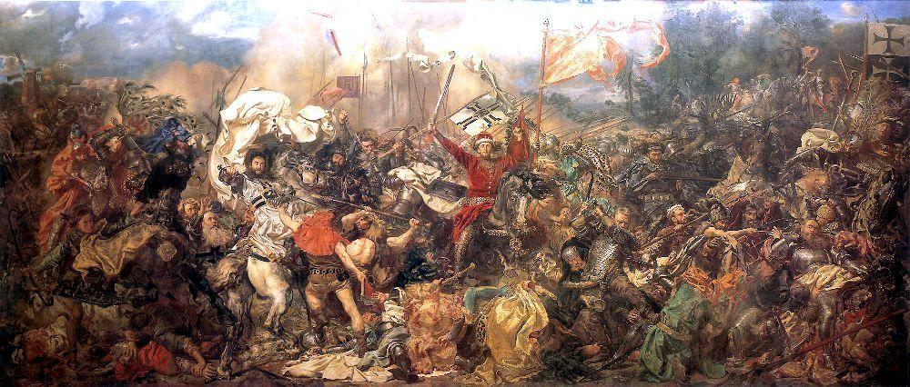 WikiOO.org - 百科事典 - 絵画、アートワーク Jan Matejko - グルンヴァルトの戦い