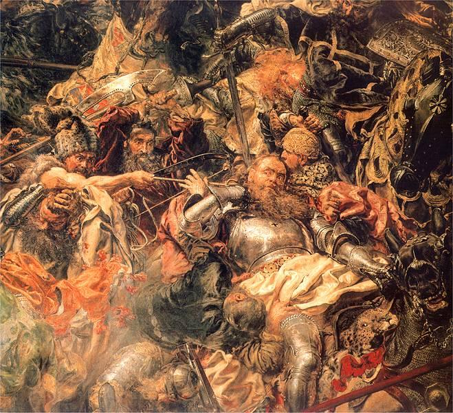 Wikioo.org - The Encyclopedia of Fine Arts - Painting, Artwork by Jan Matejko - Battle of Grunwald (detail)