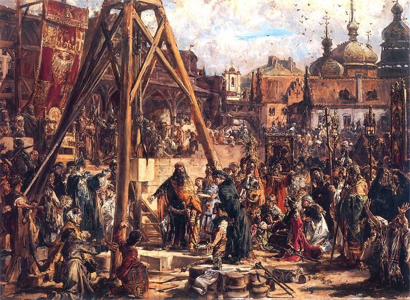 Wikioo.org - The Encyclopedia of Fine Arts - Painting, Artwork by Jan Matejko - Occupation of Rus