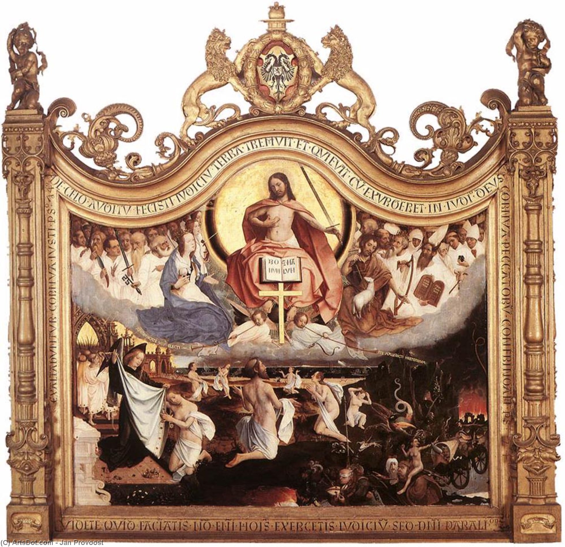 Wikioo.org - The Encyclopedia of Fine Arts - Painting, Artwork by Jan Provoost - Last Judgement