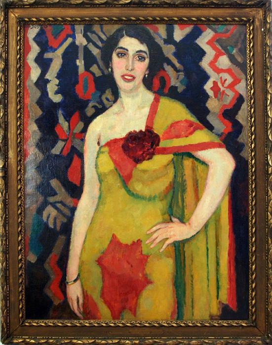 WikiOO.org - Encyclopedia of Fine Arts - Maleri, Artwork Jan Sluyters - Woman