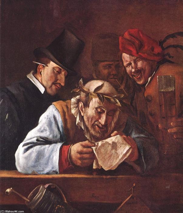 Wikioo.org – L'Encyclopédie des Beaux Arts - Peinture, Oeuvre de Jan Steen - Parleur Gagner
