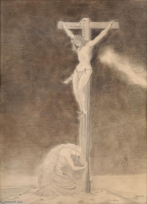 Wikioo.org - The Encyclopedia of Fine Arts - Painting, Artwork by Jean Theodoor Toorop - Crucifixion