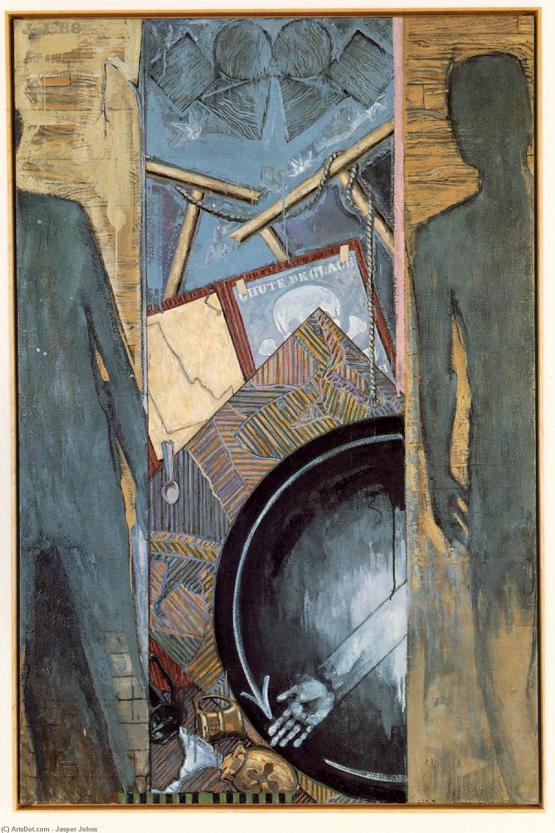 WikiOO.org - Encyclopedia of Fine Arts - Maalaus, taideteos Jasper Johns - Fall