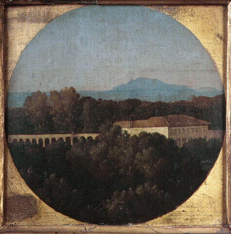 WikiOO.org - Encyclopedia of Fine Arts - Maľba, Artwork Jean Auguste Dominique Ingres - Orangery Villa Borghese