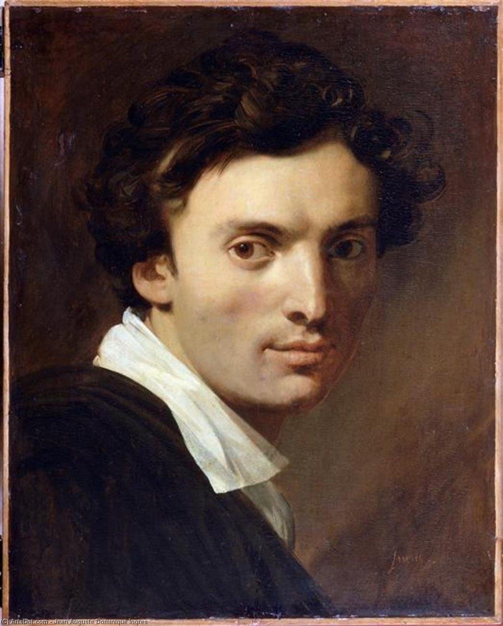 Wikioo.org - The Encyclopedia of Fine Arts - Painting, Artwork by Jean Auguste Dominique Ingres - Jean Pierre Cortot