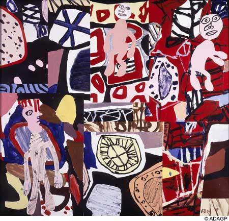 Wikioo.org - The Encyclopedia of Fine Arts - Painting, Artwork by Jean Philippe Arthur Dubuffet - Times and places