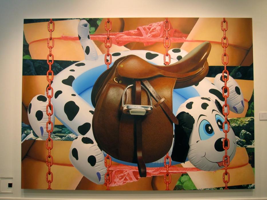 Wikioo.org - The Encyclopedia of Fine Arts - Painting, Artwork by Jeff Koons - Saddle