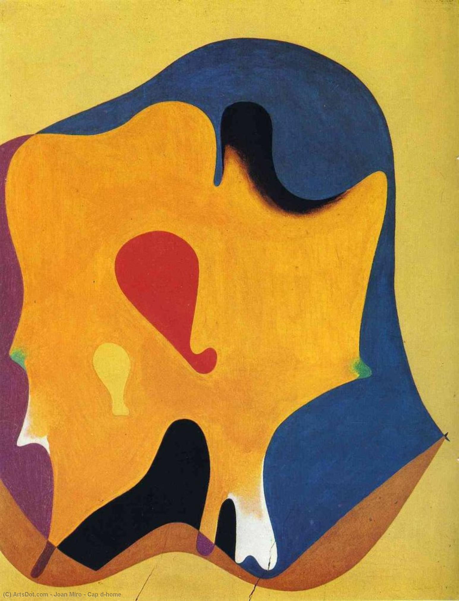WikiOO.org – 美術百科全書 - 繪畫，作品 Joan Miro - 第科特迪瓦主场