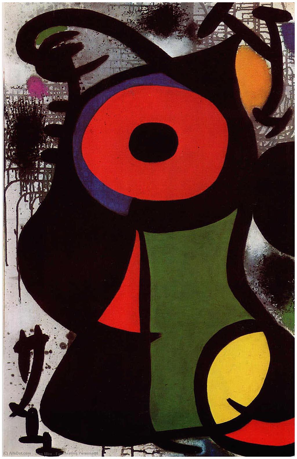 WikiOO.org - Enciclopedia of Fine Arts - Pictura, lucrări de artă Joan Miro - Fascinating Personage