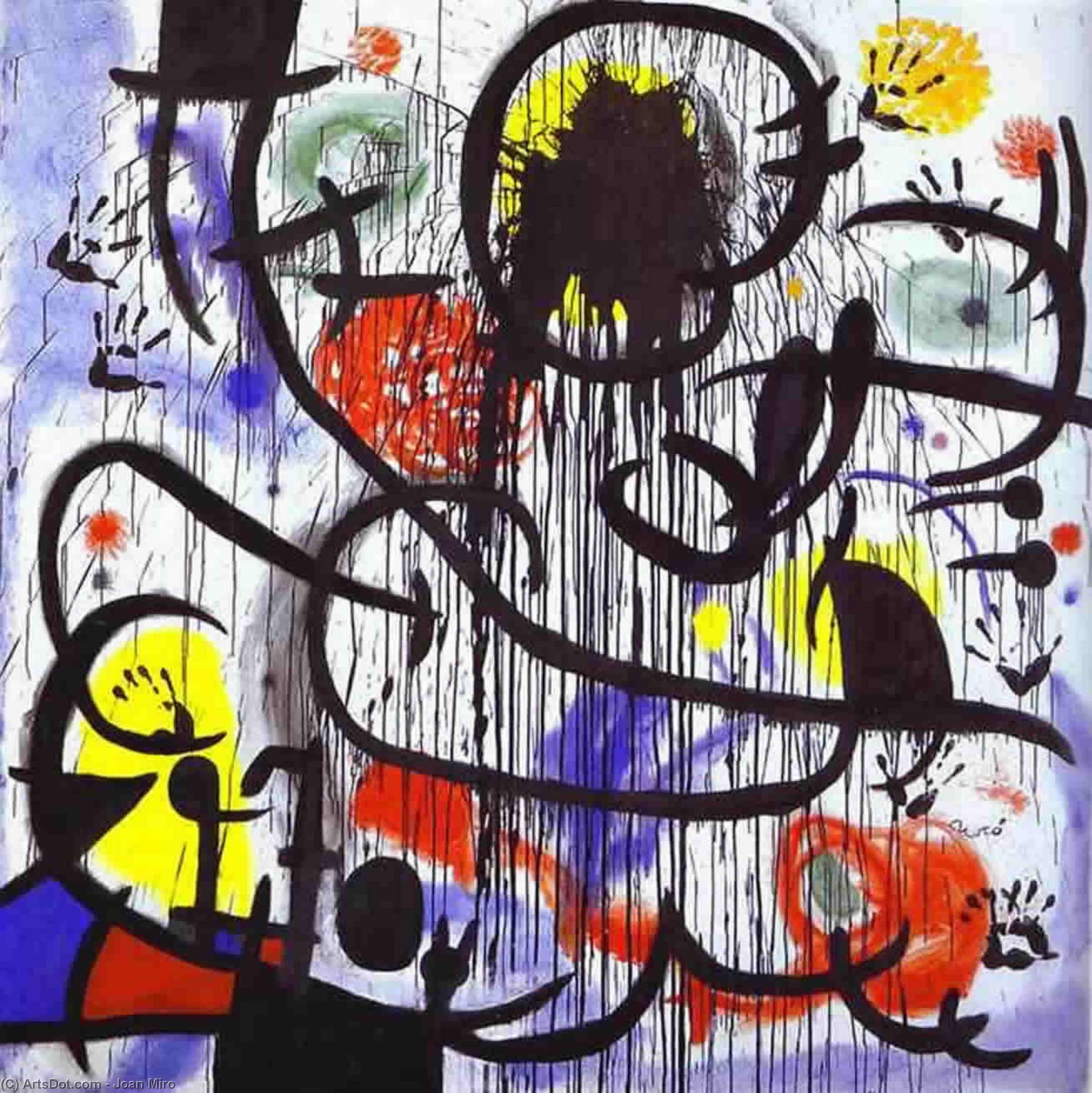 Wikoo.org - موسوعة الفنون الجميلة - اللوحة، العمل الفني Joan Miro - May