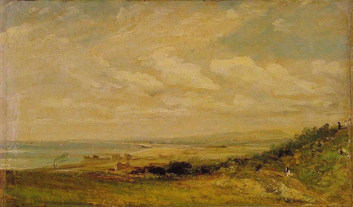 Wikioo.org – L'Enciclopedia delle Belle Arti - Pittura, Opere di John Constable - Shoreham Bay vicino a Brighton