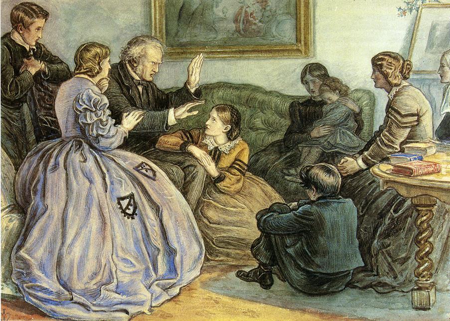 Wikioo.org - The Encyclopedia of Fine Arts - Painting, Artwork by John Everett Millais - A Winter's Tale