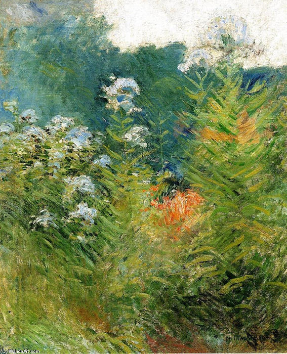 WikiOO.org - Encyclopedia of Fine Arts - Maľba, Artwork John Henry Twachtman - Wildflowers
