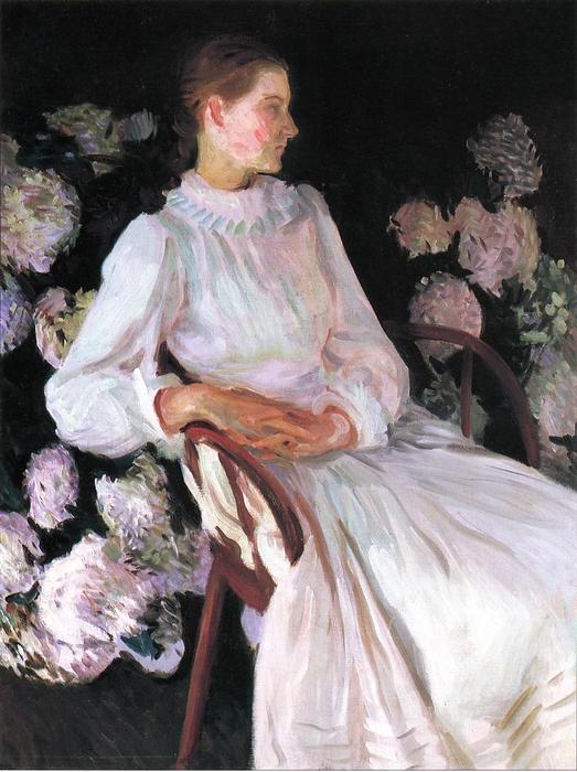 Wikioo.org - The Encyclopedia of Fine Arts - Painting, Artwork by John Singer Sargent - Portrait of Katharine Chase Shapleigh