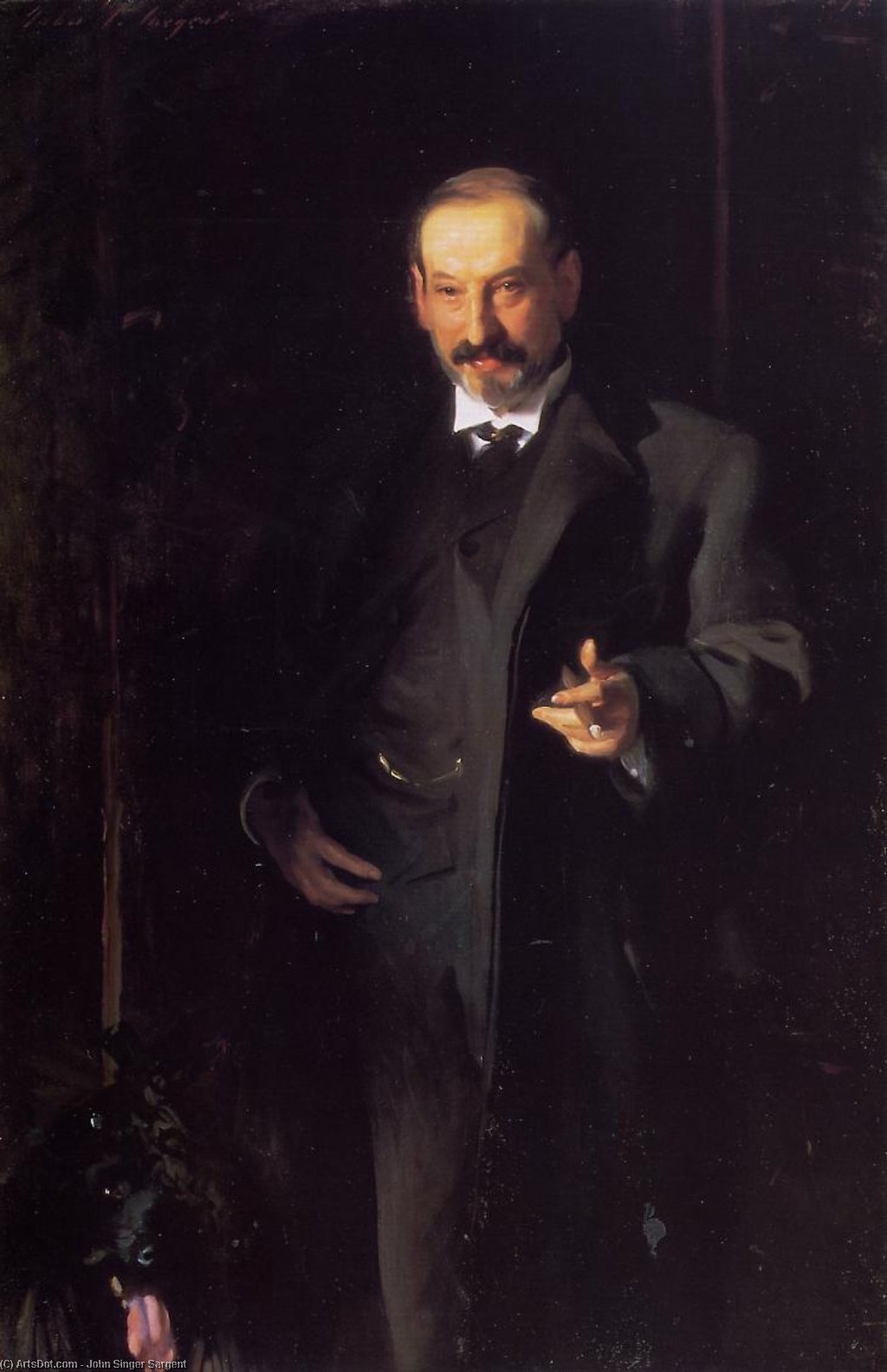 Wikioo.org - The Encyclopedia of Fine Arts - Painting, Artwork by John Singer Sargent - Asher Wertheime