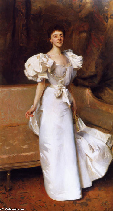 Wikioo.org - The Encyclopedia of Fine Arts - Painting, Artwork by John Singer Sargent - Portrait of the Countess of Clary Aldringen