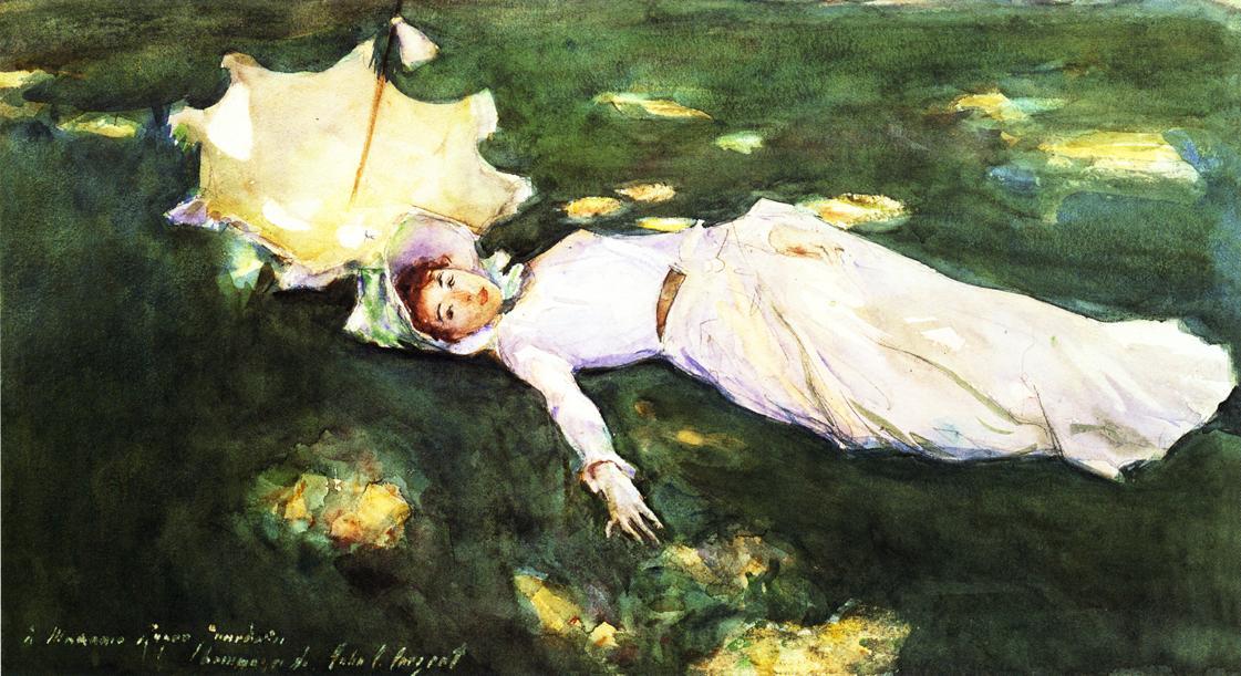 Wikioo.org - The Encyclopedia of Fine Arts - Painting, Artwork by John Singer Sargent - Madame Roger Jourdain