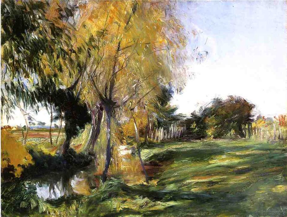 Wikioo.org - The Encyclopedia of Fine Arts - Painting, Artwork by John Singer Sargent - Landscape at Broadway