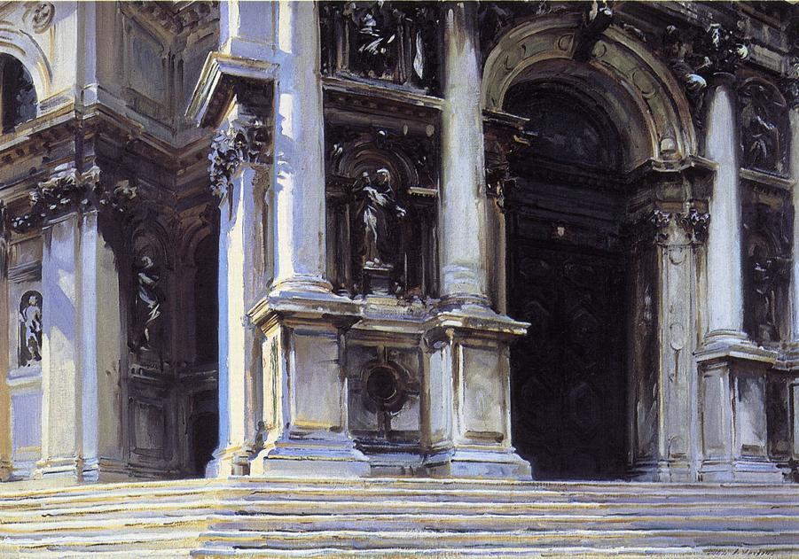 WikiOO.org - Encyclopedia of Fine Arts - Festés, Grafika John Singer Sargent - Santa Maria della Salute
