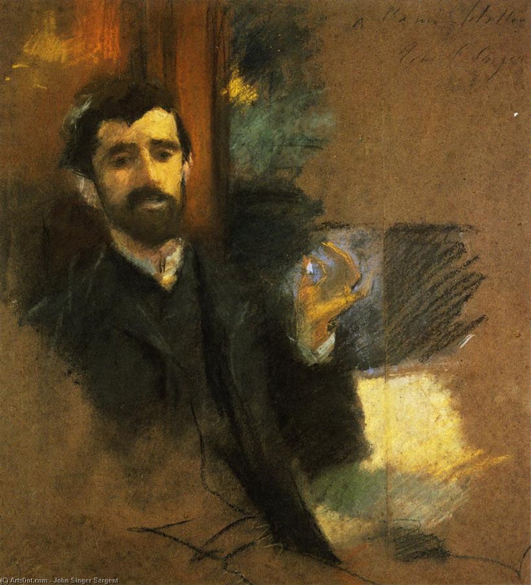 Wikioo.org - The Encyclopedia of Fine Arts - Painting, Artwork by John Singer Sargent - Paul Helleu