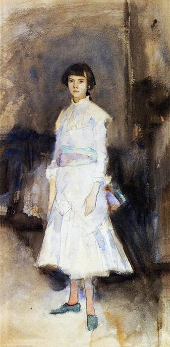 WikiOO.org - Encyclopedia of Fine Arts - Maľba, Artwork John Singer Sargent - Violet Sargent