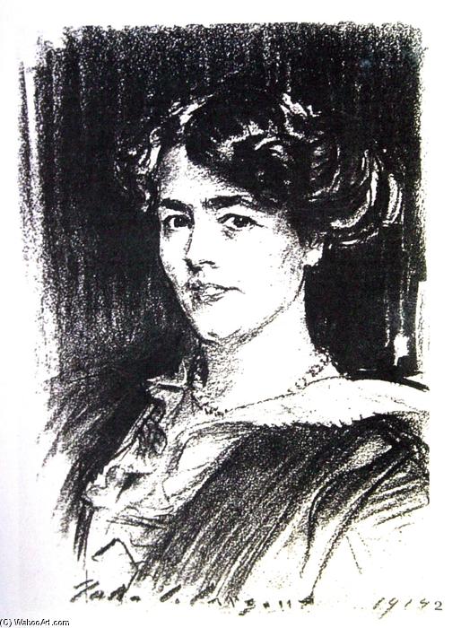 WikiOO.org - Encyclopedia of Fine Arts - Lukisan, Artwork John Singer Sargent - Portrait of Lady Michaelis