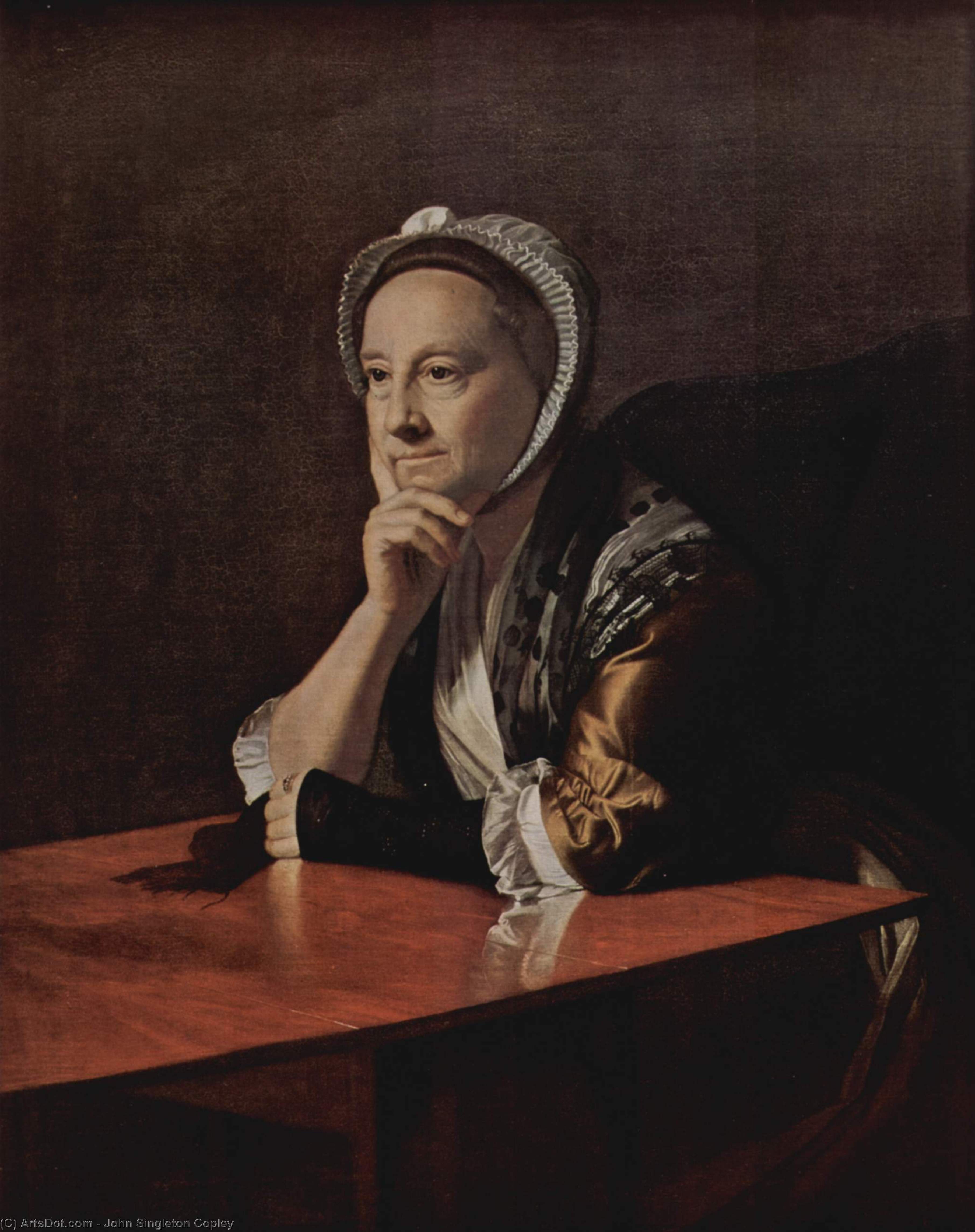 WikiOO.org - Encyclopedia of Fine Arts - Lukisan, Artwork John Singleton Copley - Mrs.Humphrey Devereux