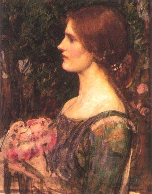 Wikioo.org - The Encyclopedia of Fine Arts - Painting, Artwork by John William Waterhouse - The Bouquet