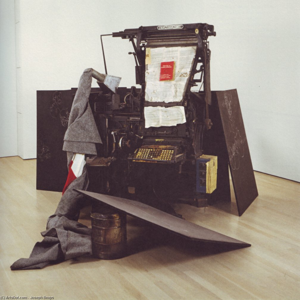 WikiOO.org - Енциклопедия за изящни изкуства - Живопис, Произведения на изкуството Joseph Beuys - Terremoto