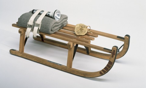 WikiOO.org – 美術百科全書 - 繪畫，作品 Joseph Beuys - 雪橇