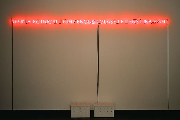 Wikioo.org - The Encyclopedia of Fine Arts - Painting, Artwork by Joseph Kosuth - One and eight - a description