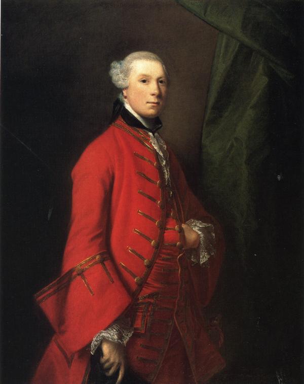 Wikioo.org - The Encyclopedia of Fine Arts - Painting, Artwork by Joshua Reynolds - Portrait of Robert Shafto, called 'Bonnie Bobbie Shafto'