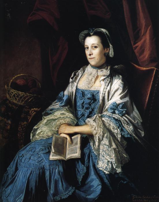 Wikioo.org - The Encyclopedia of Fine Arts - Painting, Artwork by Joshua Reynolds - Gertrude, Duchess of Bedford
