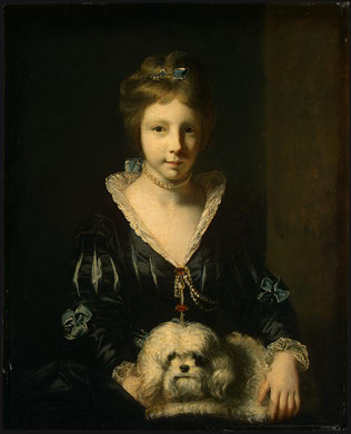 Wikioo.org - The Encyclopedia of Fine Arts - Painting, Artwork by Joshua Reynolds - Miss Beatrix Lister