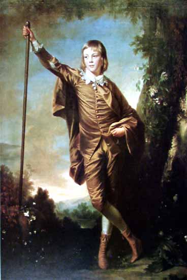 Wikioo.org – L'Encyclopédie des Beaux Arts - Peinture, Oeuvre de Joshua Reynolds - brun garçon