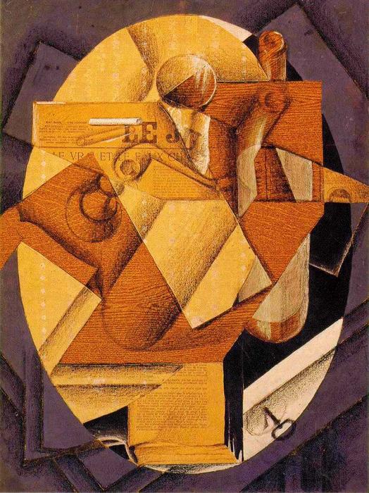 Wikioo.org - The Encyclopedia of Fine Arts - Painting, Artwork by Juan Gris - The Table