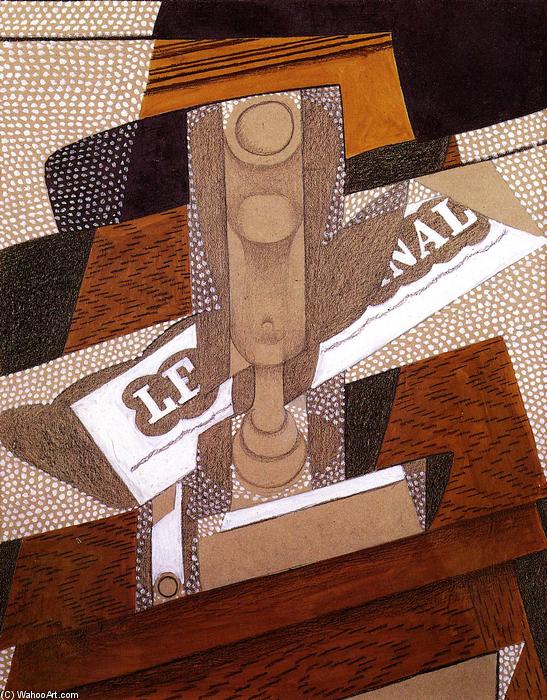 Wikioo.org - The Encyclopedia of Fine Arts - Painting, Artwork by Juan Gris - The Pipe
