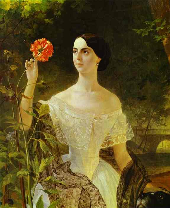 Wikioo.org - The Encyclopedia of Fine Arts - Painting, Artwork by Karl Pavlovich Bryullov - Portrait of S. A. Bobrinsky