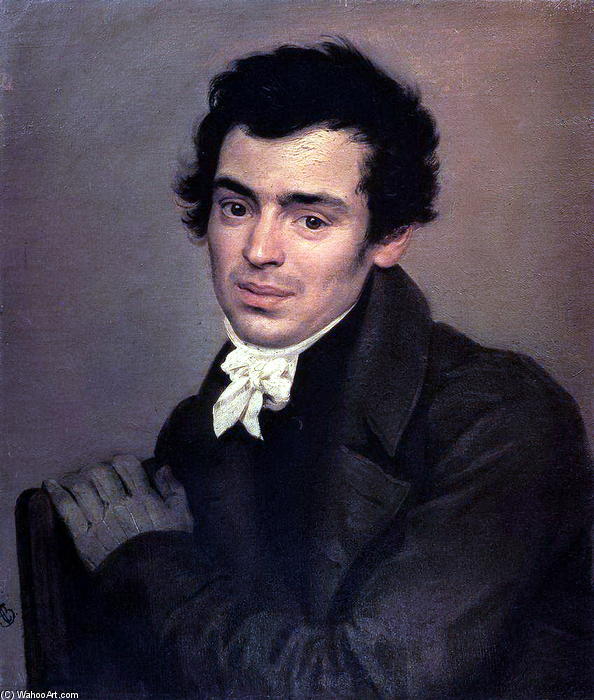 Wikioo.org - The Encyclopedia of Fine Arts - Painting, Artwork by Karl Pavlovich Bryullov - Portrait of the Architect K. A. Ton