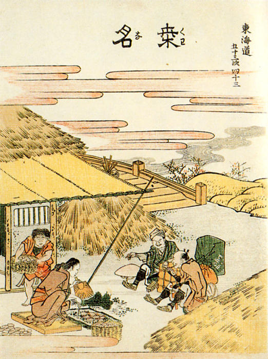 WikiOO.org - Енциклопедія образотворчого мистецтва - Живопис, Картини
 Katsushika Hokusai - Kuwana