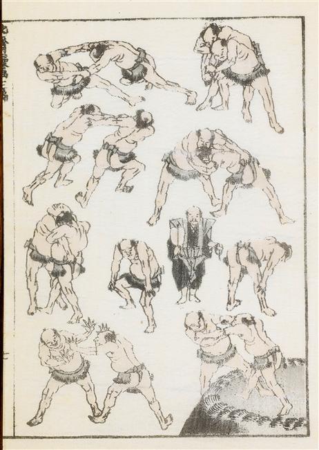 WikiOO.org - 百科事典 - 絵画、アートワーク Katsushika Hokusai - マンガ