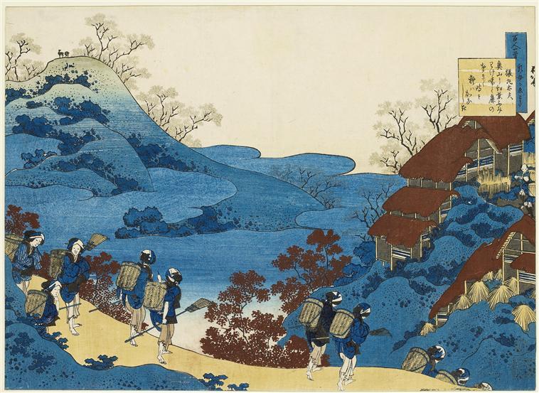 WikiOO.org – 美術百科全書 - 繪畫，作品 Katsushika Hokusai - Surumaru黛玉