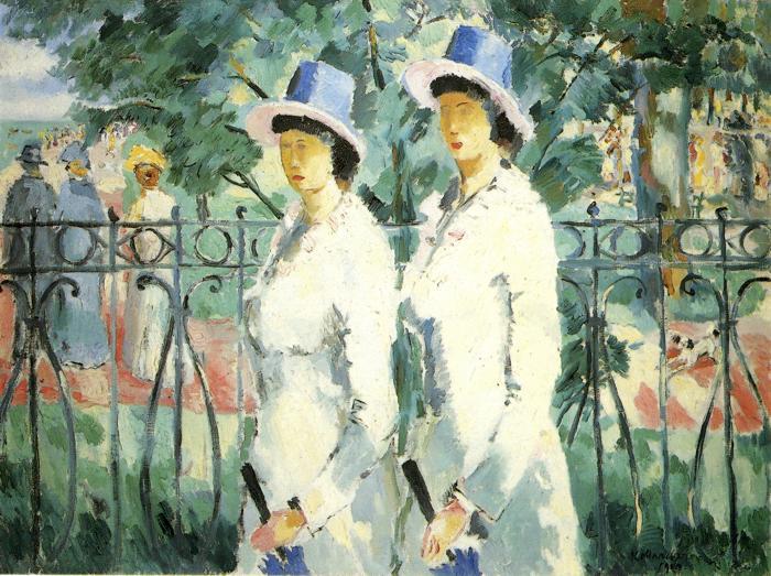 Wikioo.org - The Encyclopedia of Fine Arts - Painting, Artwork by Kazimir Severinovich Malevich - Sisters