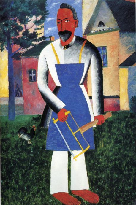 Wikioo.org - The Encyclopedia of Fine Arts - Painting, Artwork by Kazimir Severinovich Malevich - On Vacation