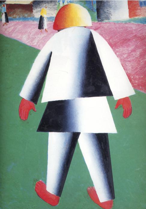 WikiOO.org - Encyclopedia of Fine Arts - Maleri, Artwork Kazimir Severinovich Malevich - Boy