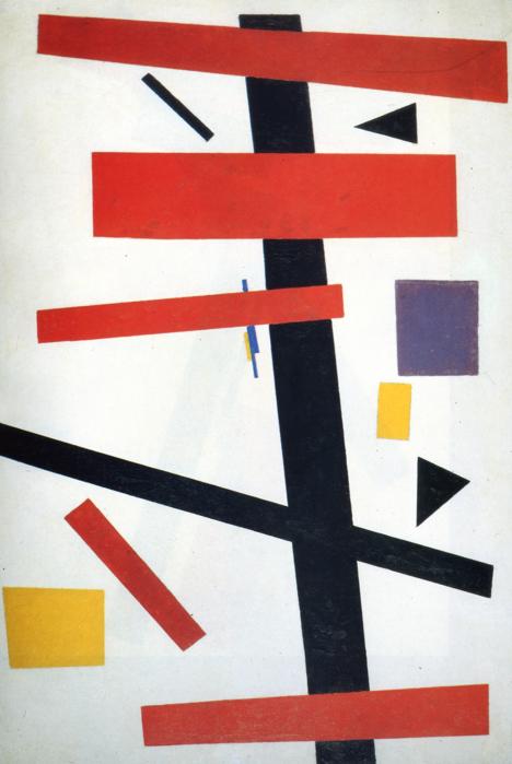 WikiOO.org - Encyclopedia of Fine Arts - Festés, Grafika Kazimir Severinovich Malevich - Suprematism (9)